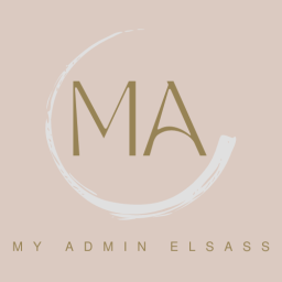 Logo MyAdminElsass, assistante administrative freelance